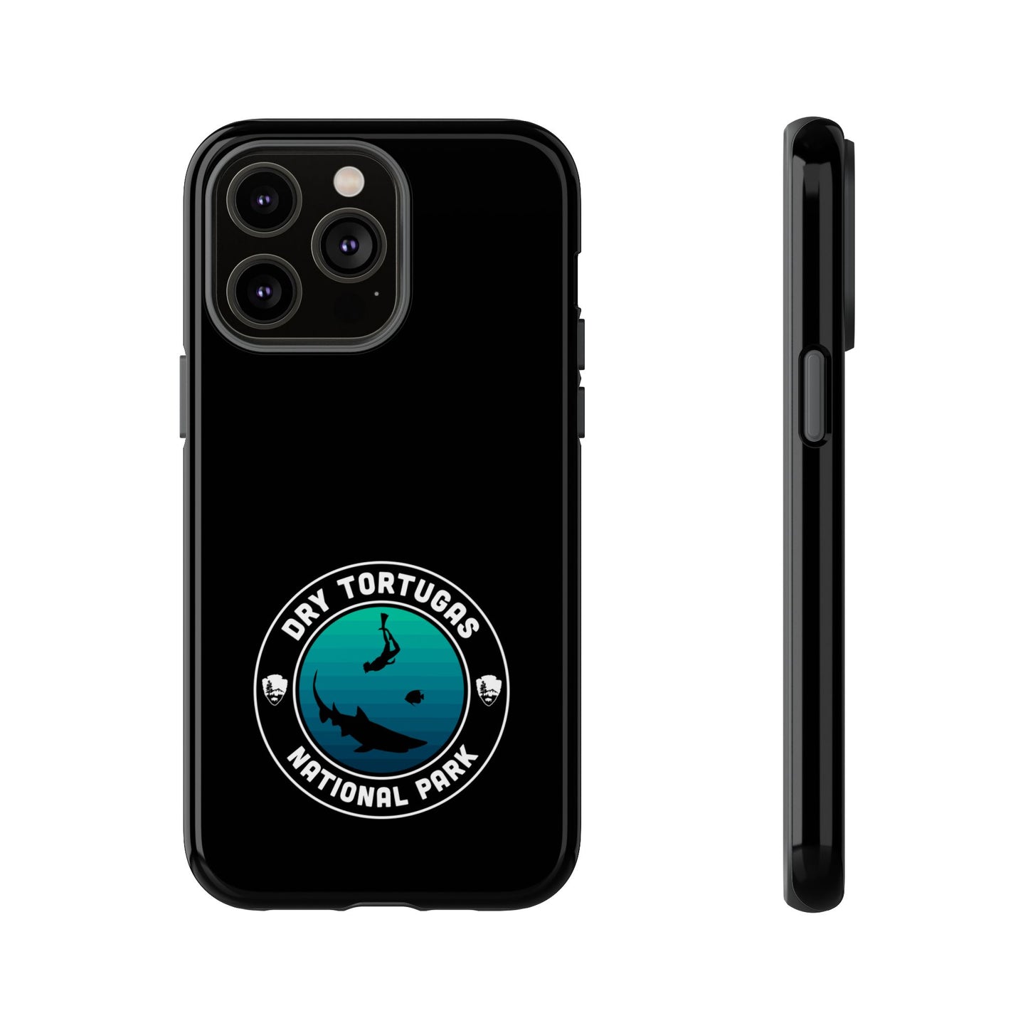 Dry Tortugas National Park Phone Case - Round Emblem Design