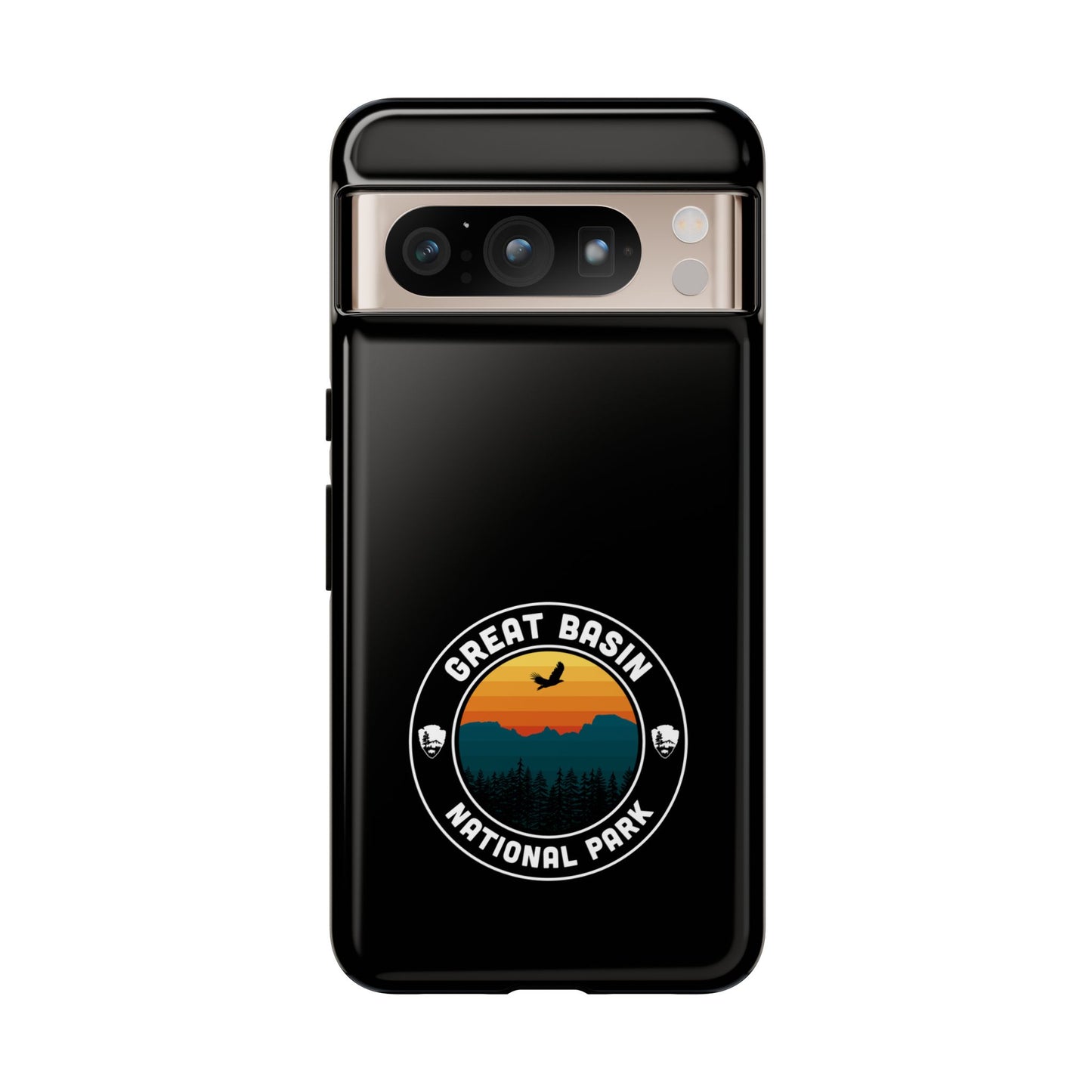 Great Basin National Park Phone Case - Round Emblem Design