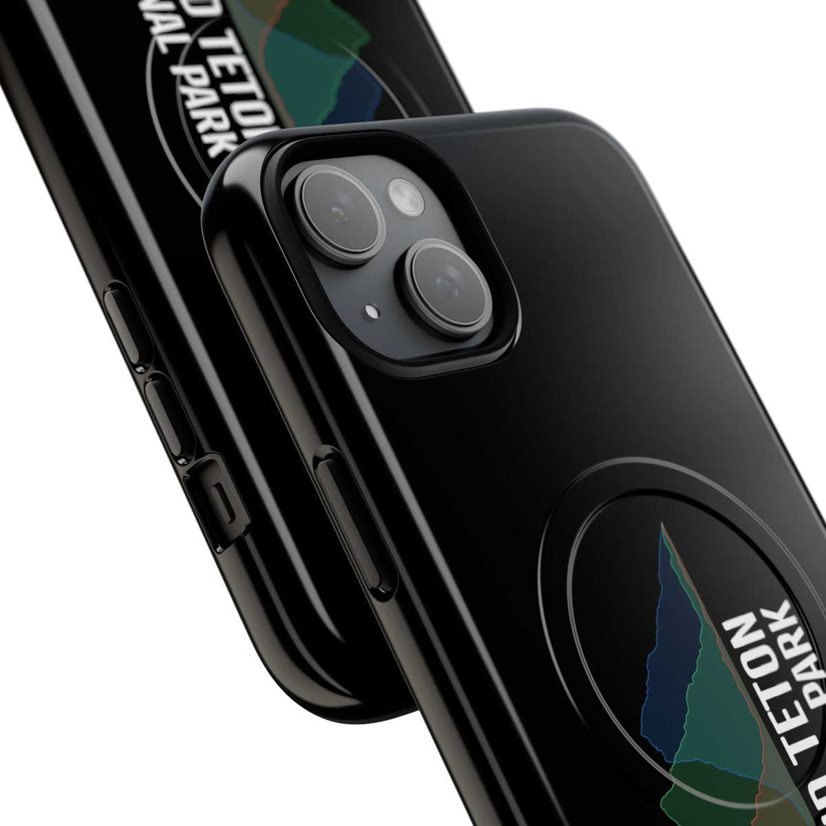 Grand Teton National Park iPhone Case with MagSafe - Histogram Design
