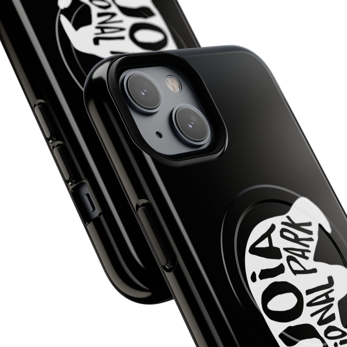 Sequoia National Park iPhone Case with MagSafe - Black Bear Design
