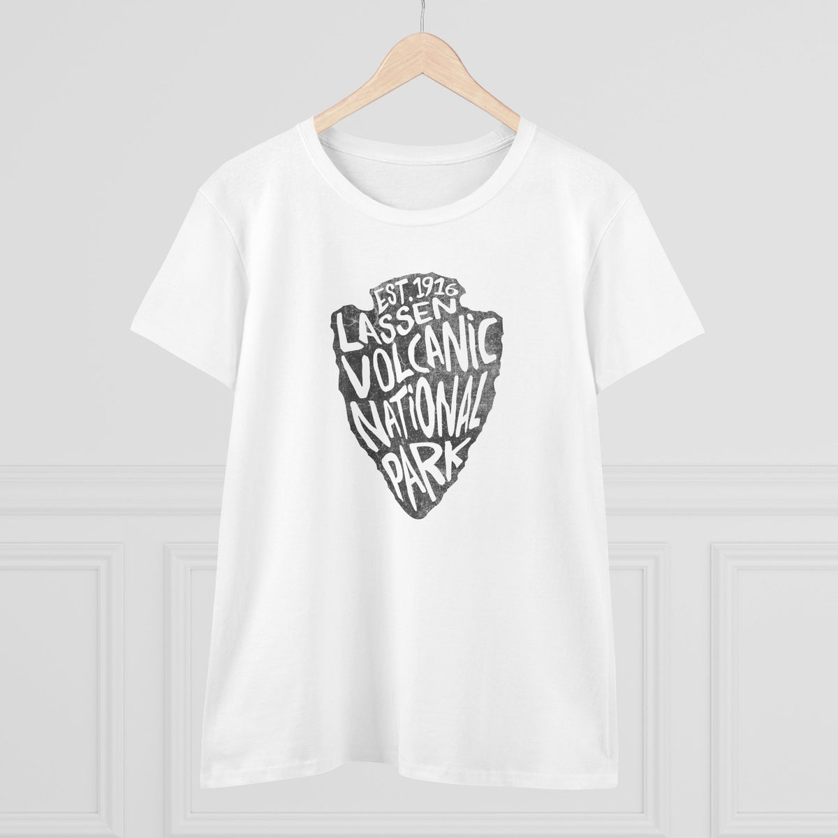 Lassen Volcanic National Park Women's T-Shirt - Arrowhead Design