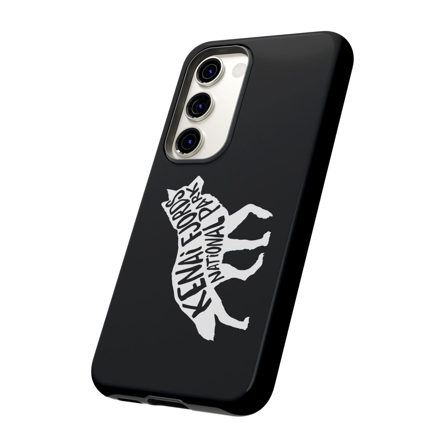 Kenai Fjords National Park Phone Case - Wolf Design