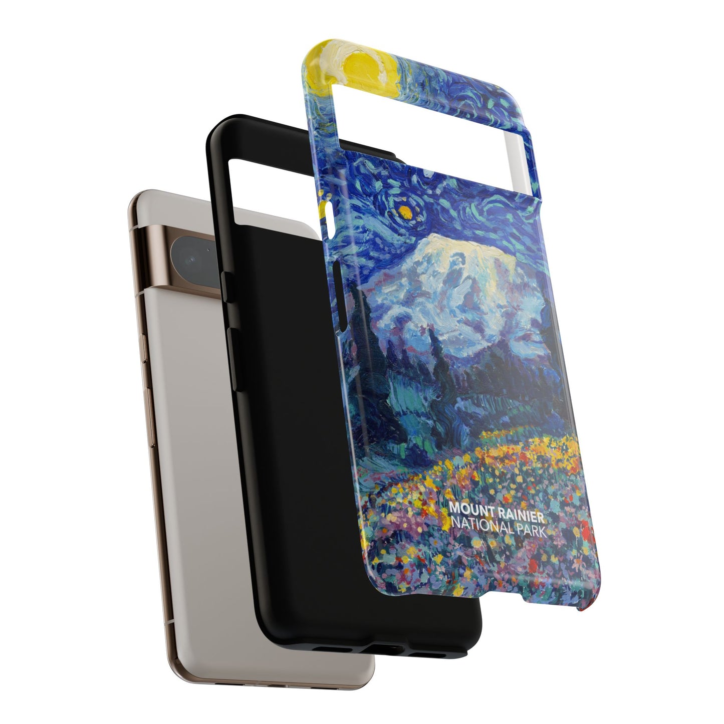 Mount Rainier National Park Phone Case - Starry Night