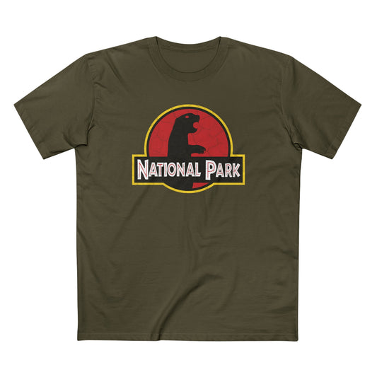 Prairie Dog National Park T-Shirt - Parody Logo