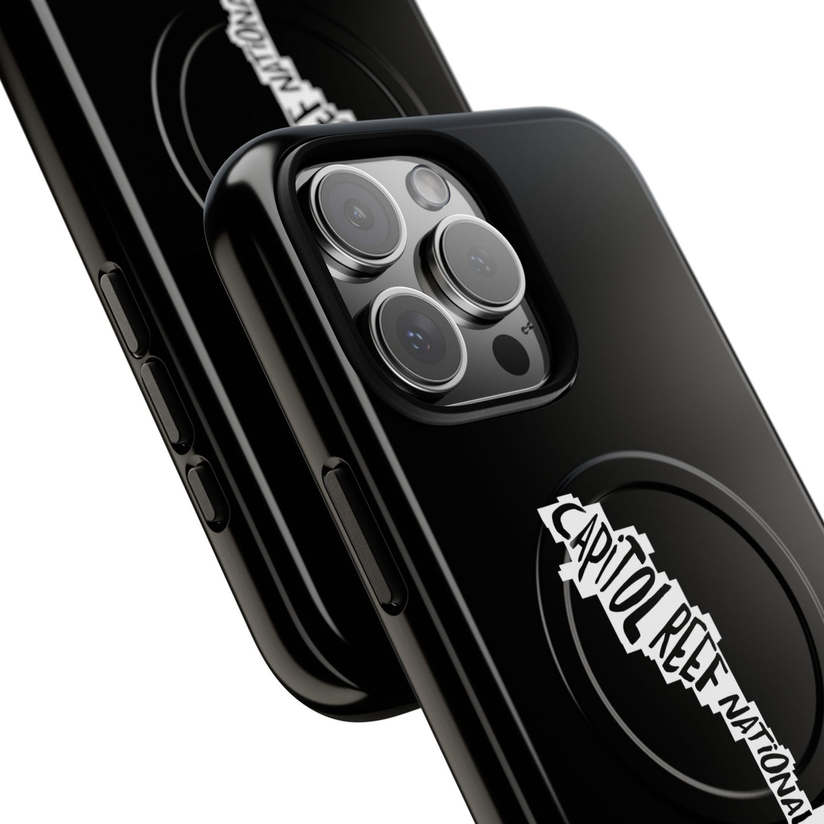 Capitol Reef National Park iPhone Case with MagSafe - Map Design