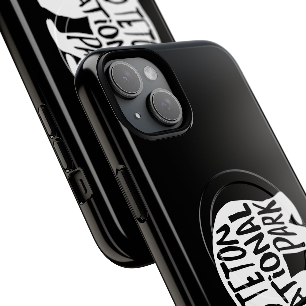 Grand Teton National Park iPhone Case with MagSafe - Grizzly Bear Design