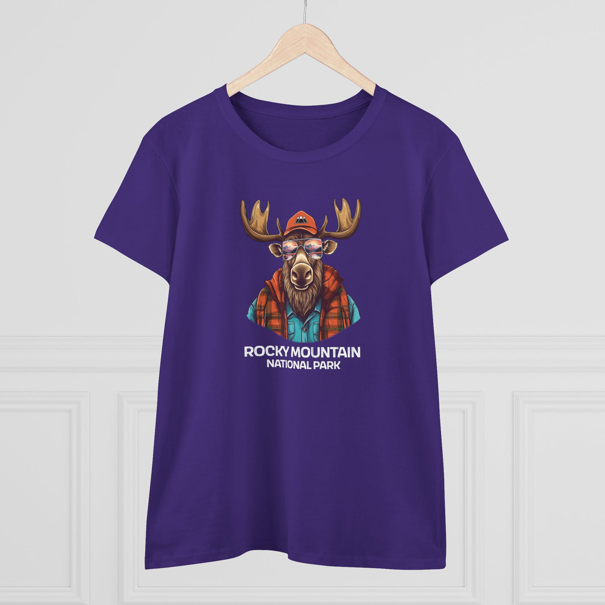 Rocky Mountain National Park Women's T-Shirt - Cool Moose