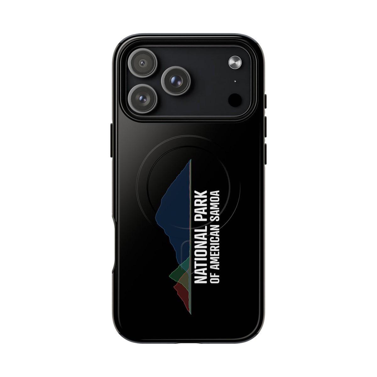 National Park of American Samoa iPhone Case with MagSafe - Histogram Design