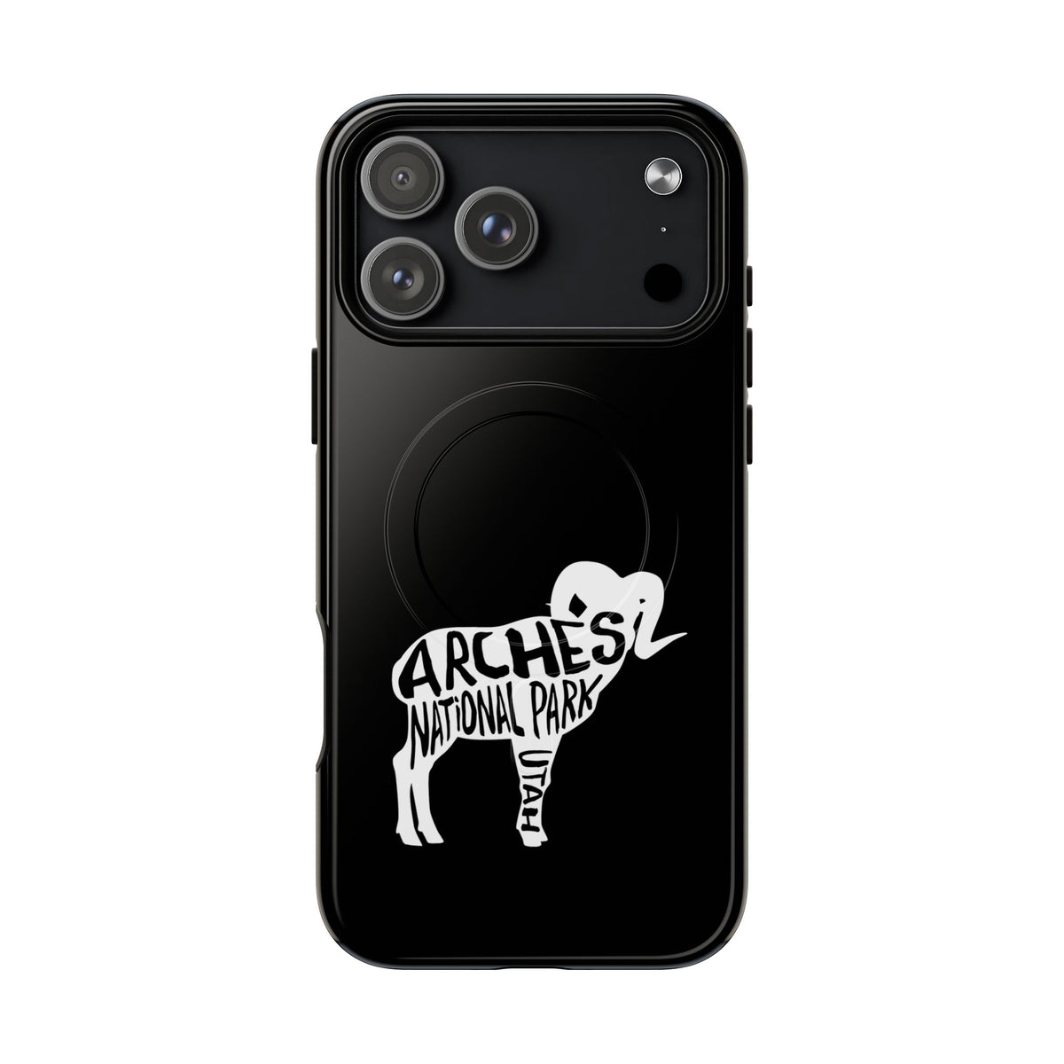 Arches National Park iPhone Case with MagSafe - Bighorn Sheep Design
