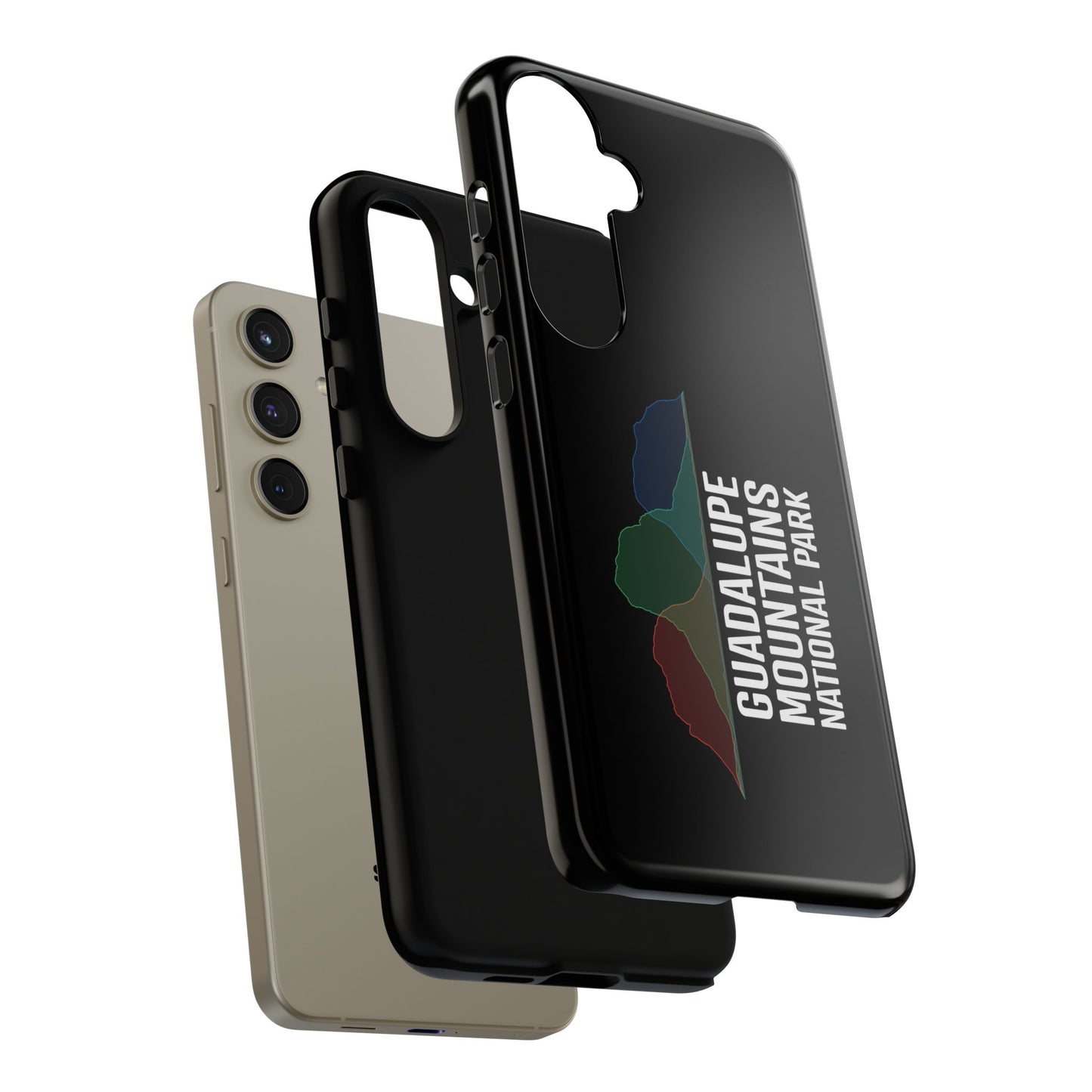 Guadalupe Mountains National Park Phone Case - Histogram Design