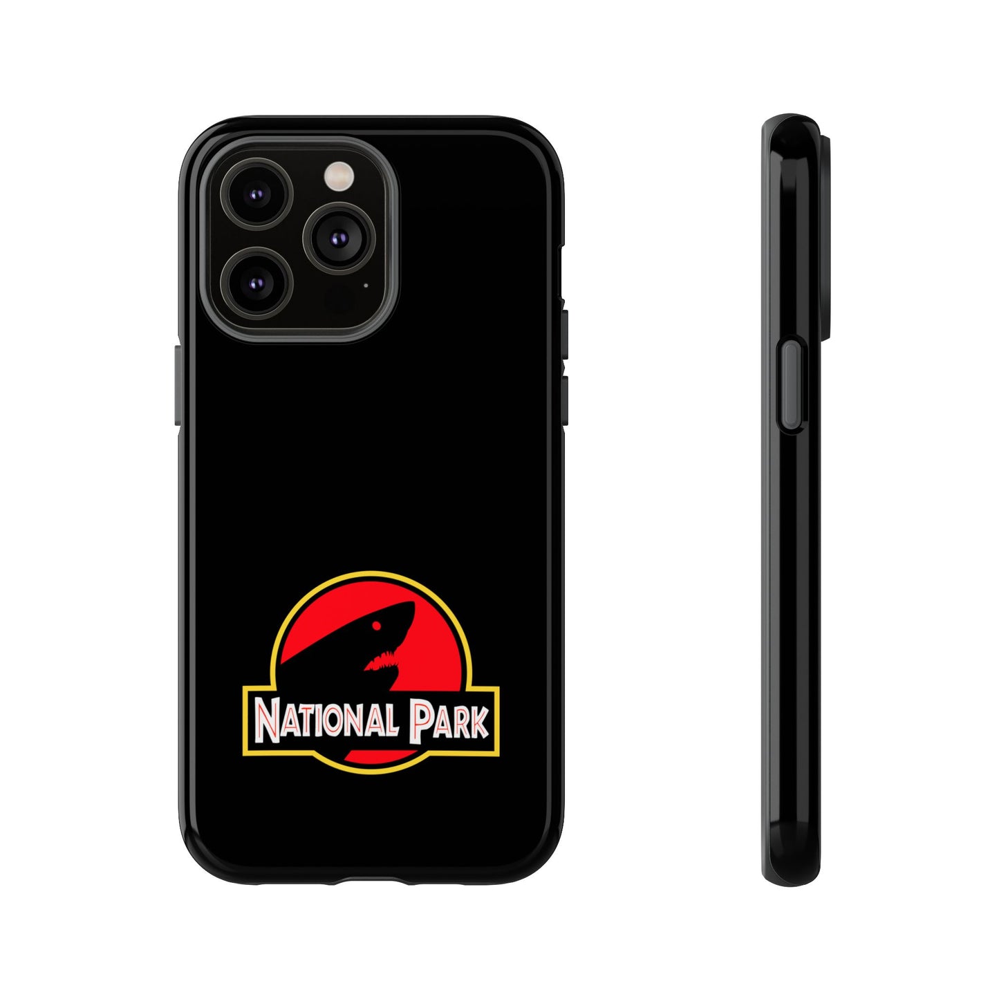 Shark National Park Phone Case - Parody Logo