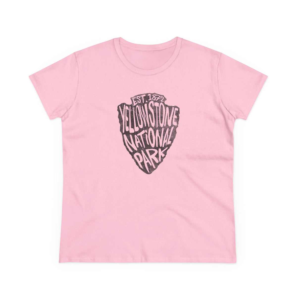 Yellowstone National Park Women's T-Shirt - Arrowhead Design