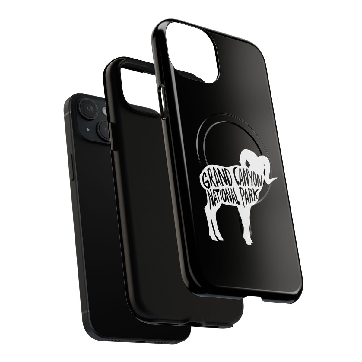 Grand Canyon National Park iPhone Case with MagSafe - Bighorn Sheep Design