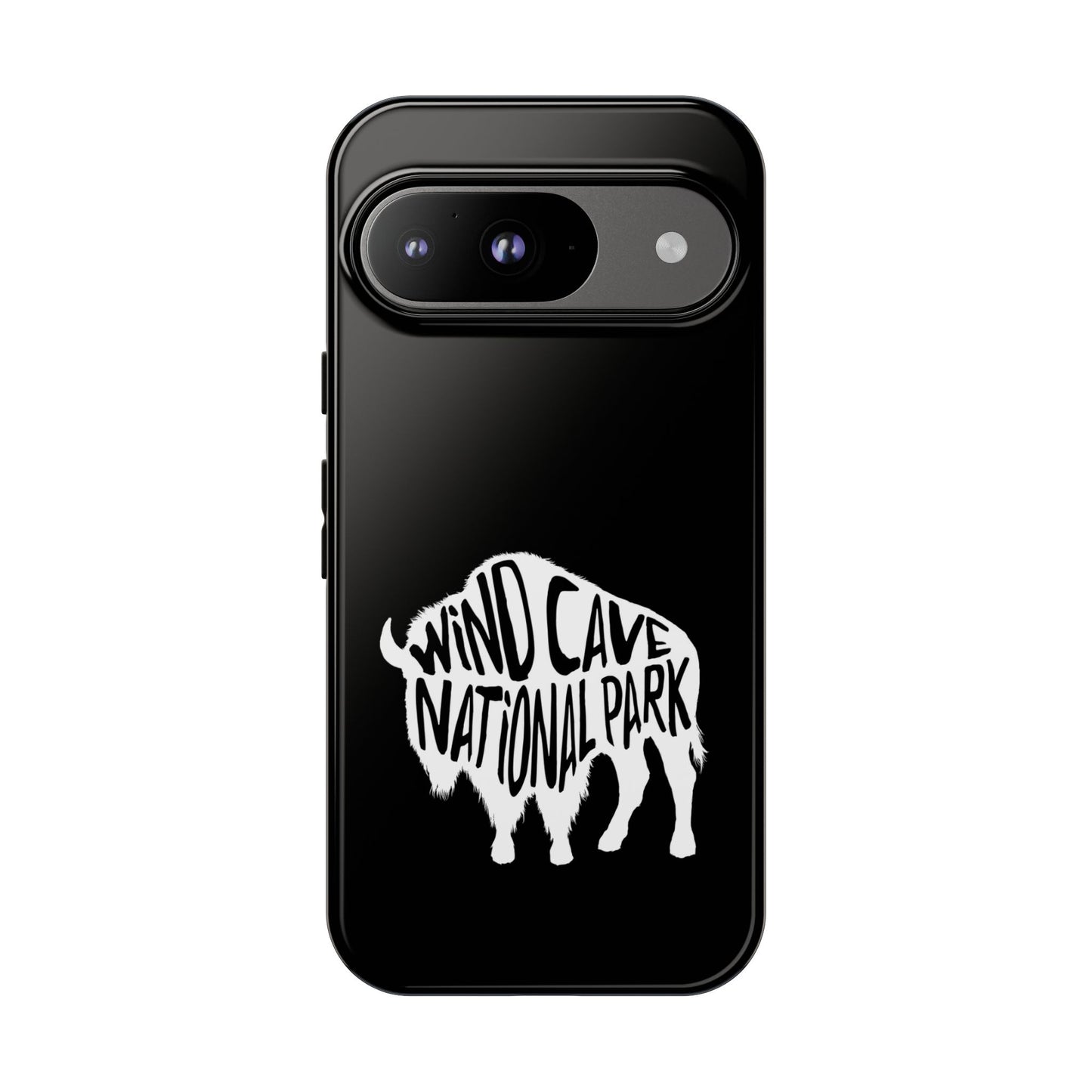 Wind Cave National Park Phone Case - Bison Design