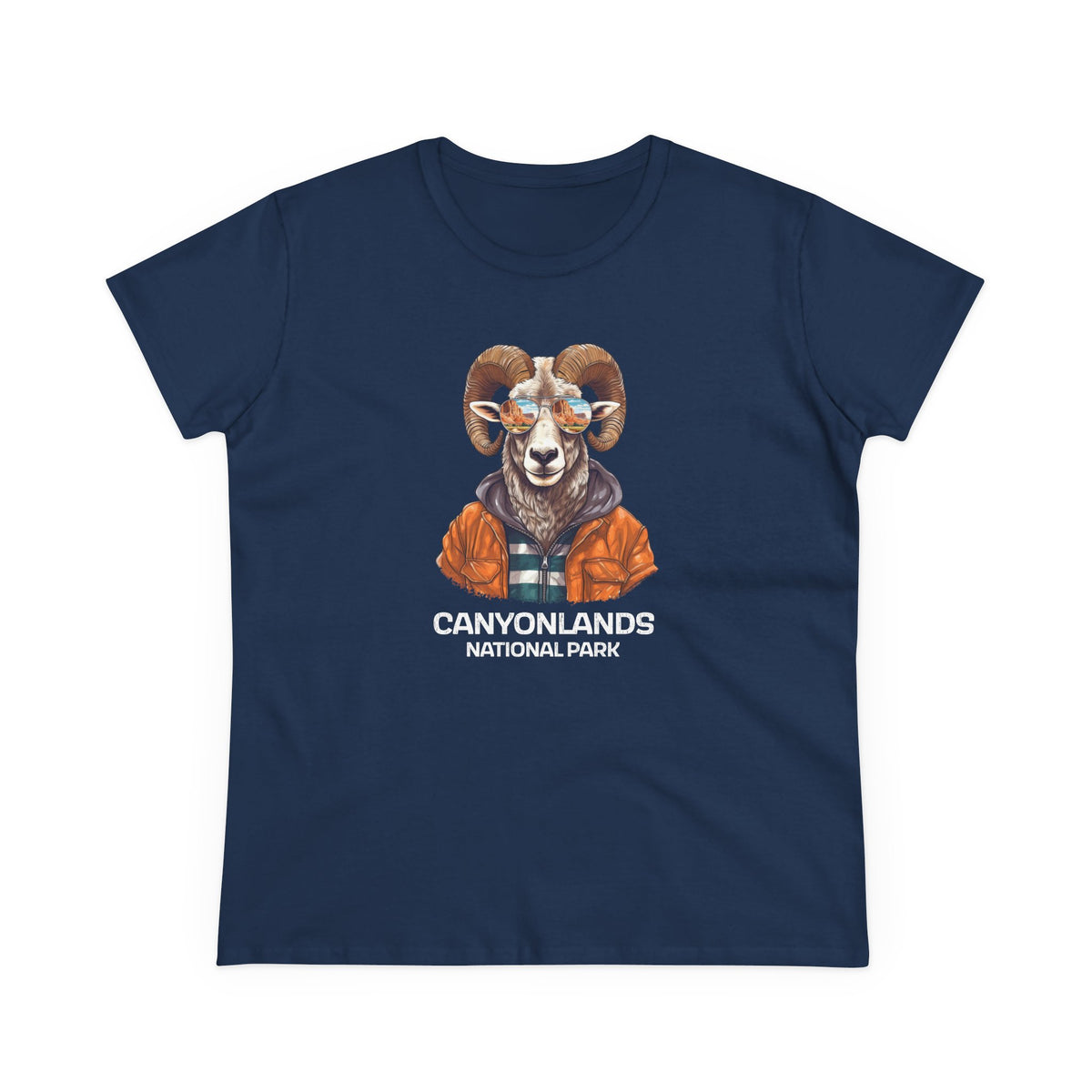 Canyonlands National Park Women's T-Shirt - Cool Bighorn Sheep