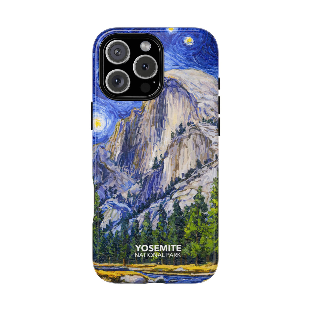 Yosemite National Park iPhone Case with MagSafe - Starry Night
