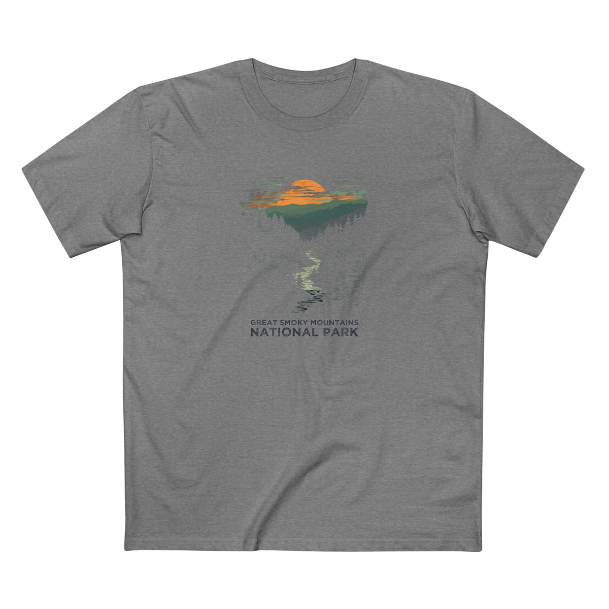 Great Smoky Mountains National Park T-Shirt - in Athletic Heather