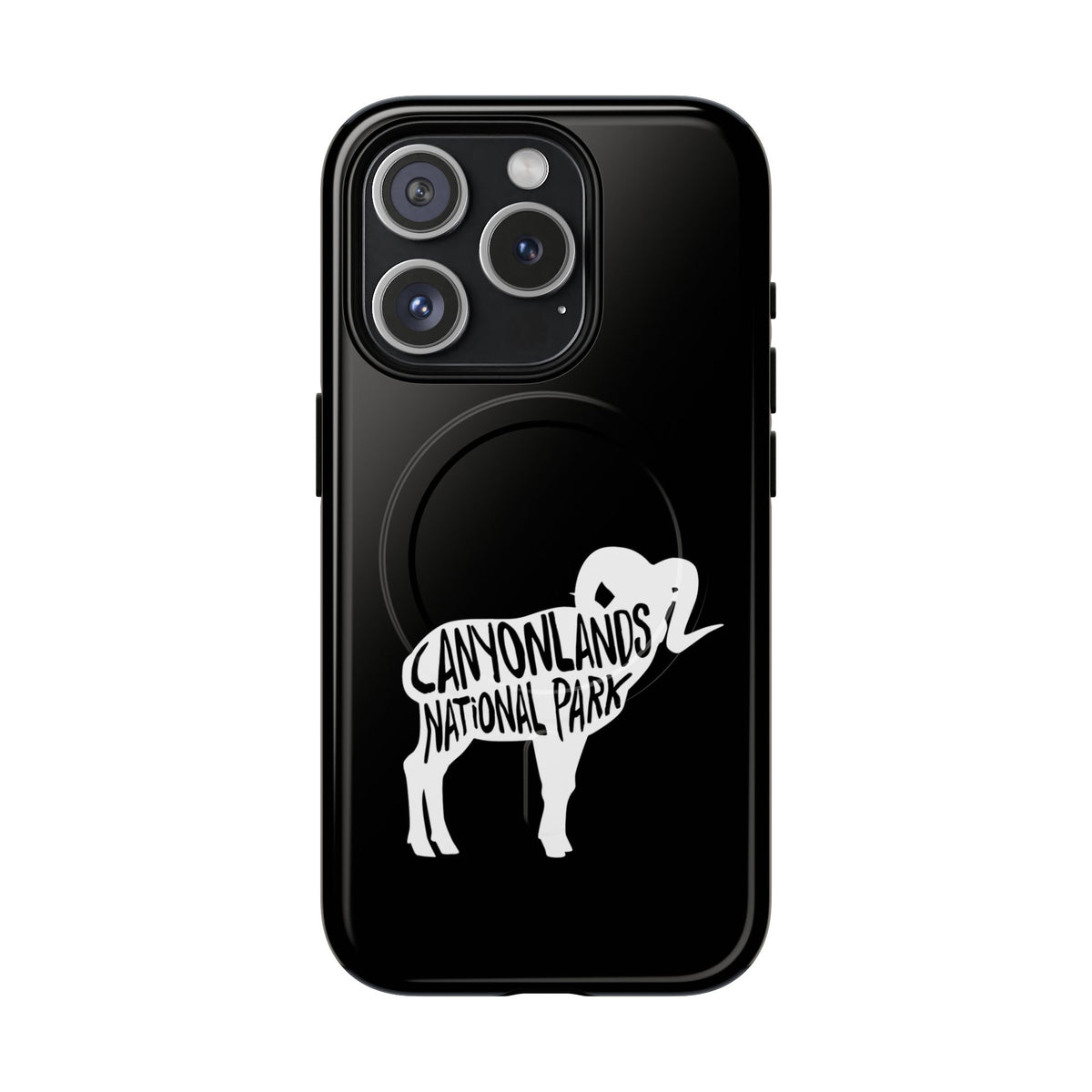 Canyonlands National Park iPhone Case with MagSafe - Bighorn Sheep Design