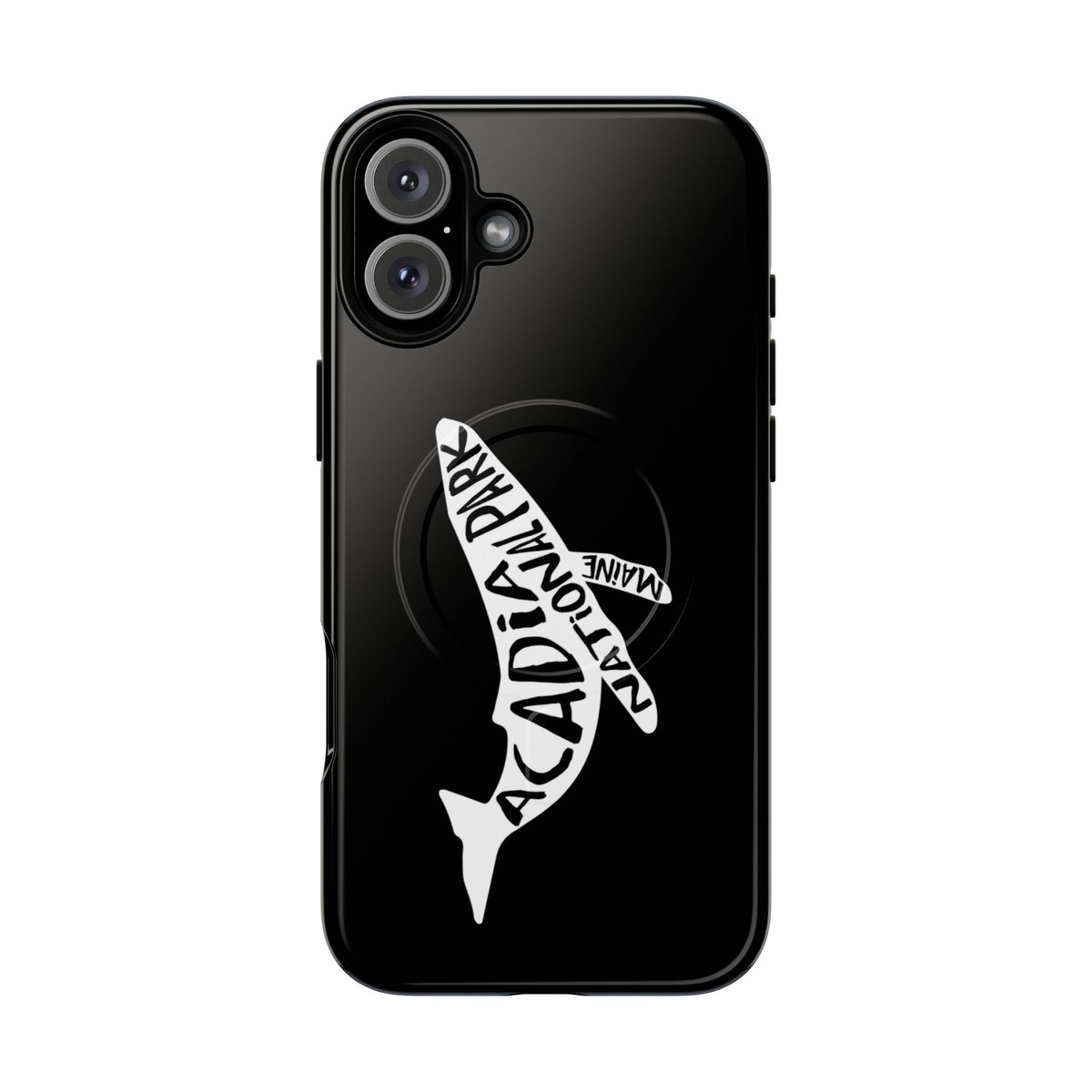 Acadia National Park iPhone Case with MagSafe - Humpback Whale Design
