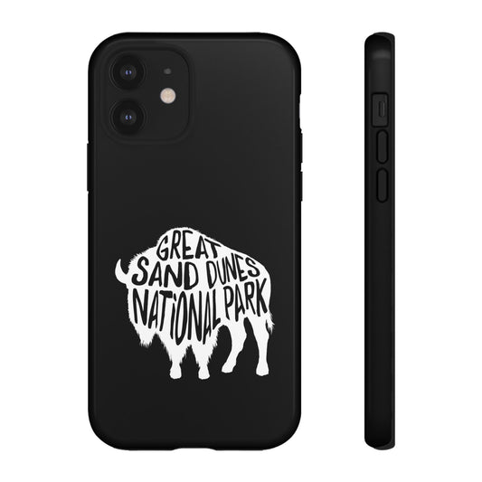 Great Sand Dunes National Park Phone Case - Bison Design