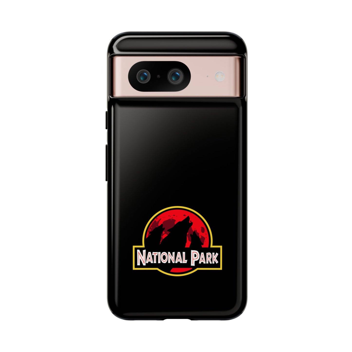 3 Wolf National Park iPhone Case - Parody Logo