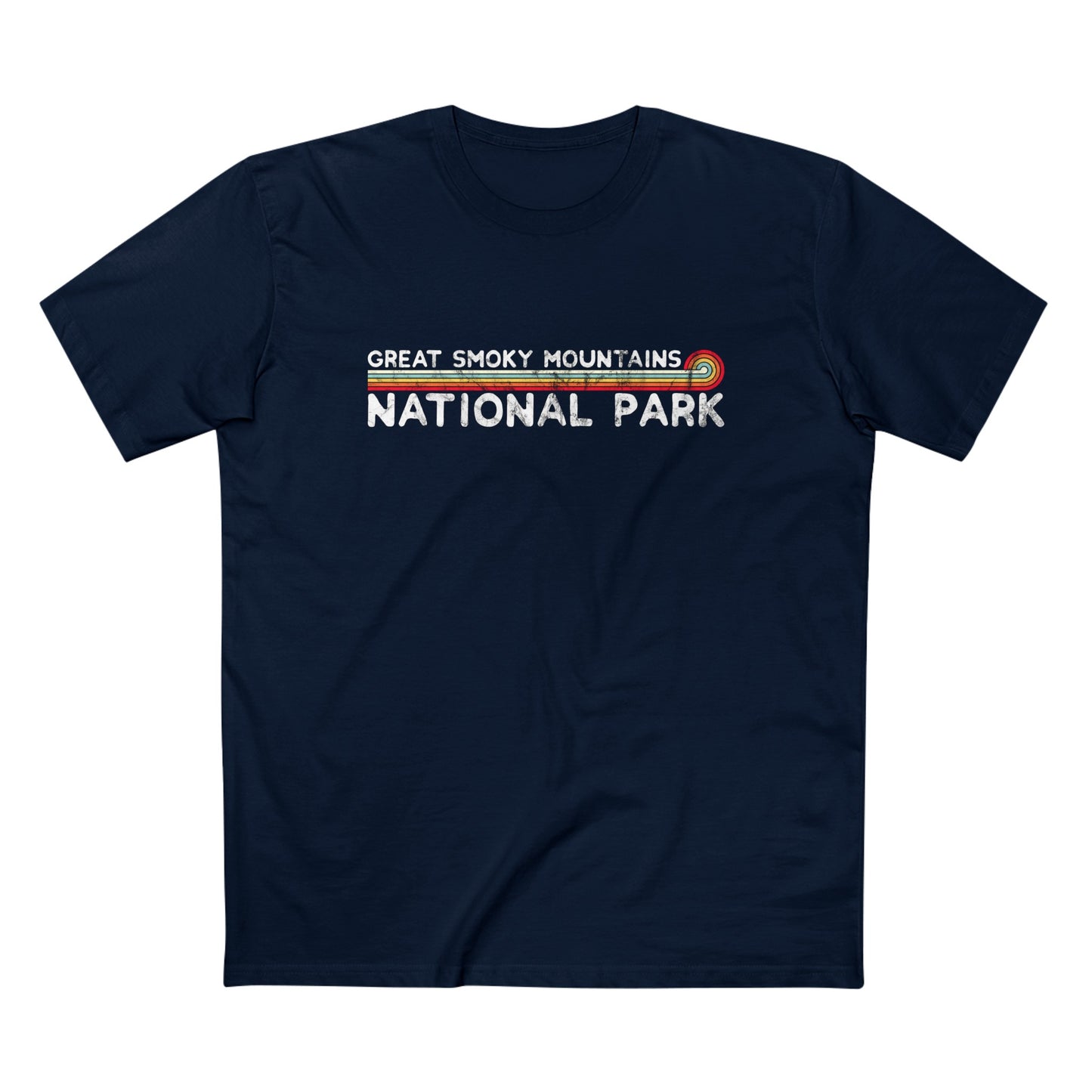 Great Smoky Mountains National Park T-Shirt - Vintage Stretched Sunrise