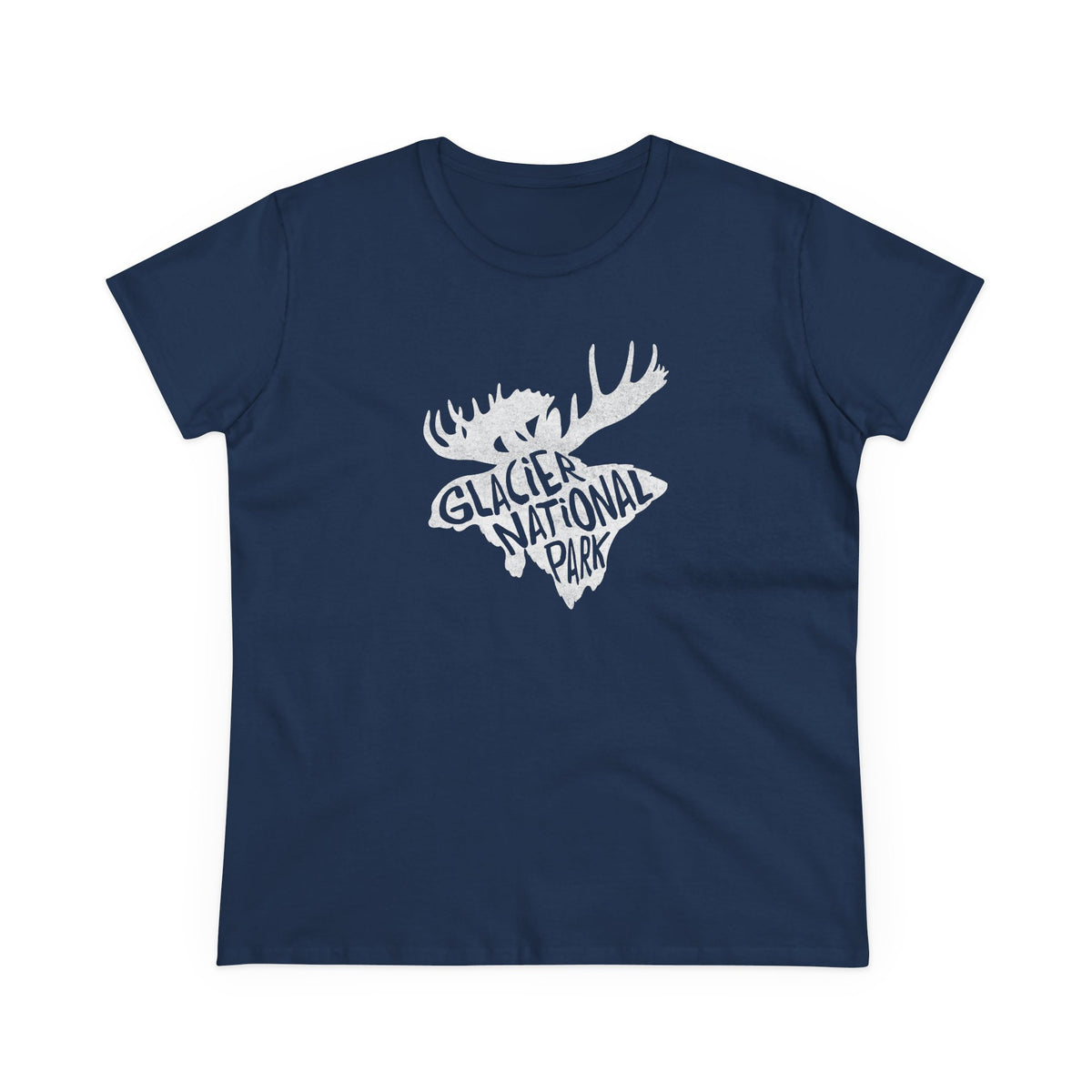Glacier National Park Women's T-Shirt - Moose
