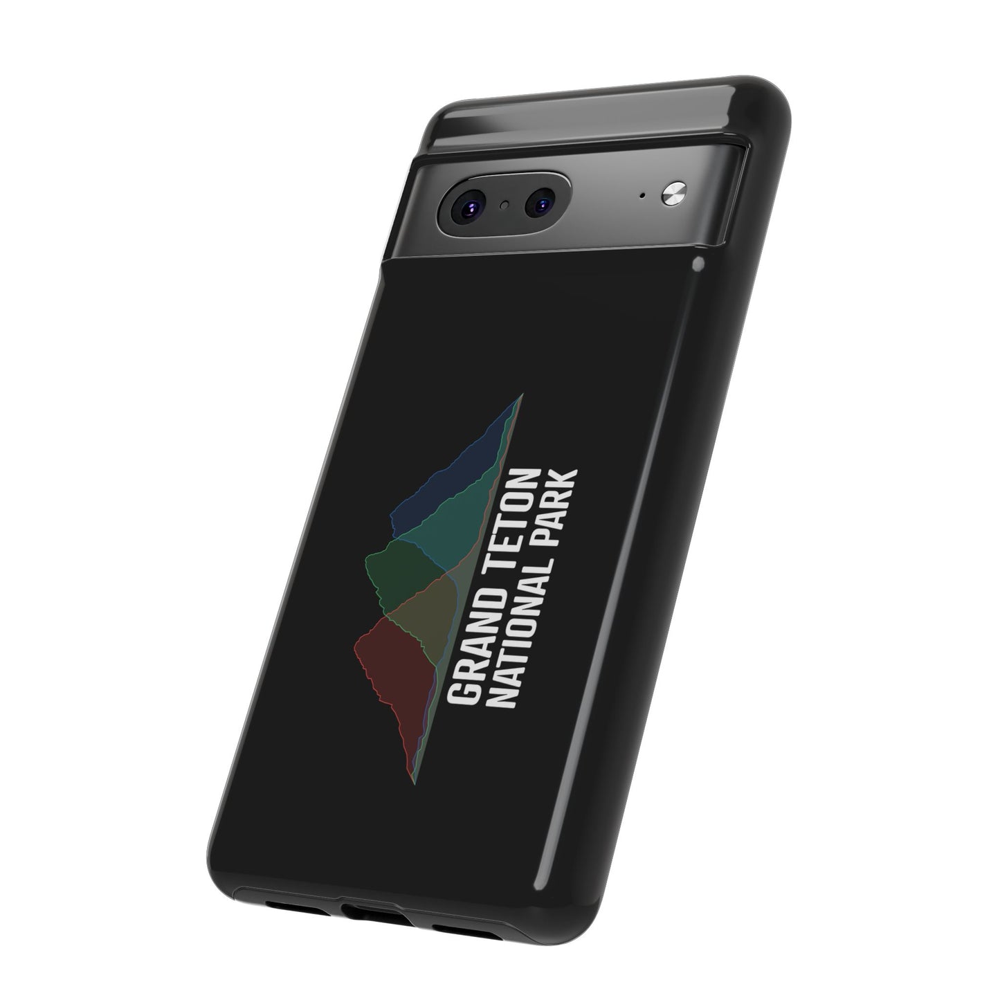 Grand Teton National Park Phone Case - Histogram Design