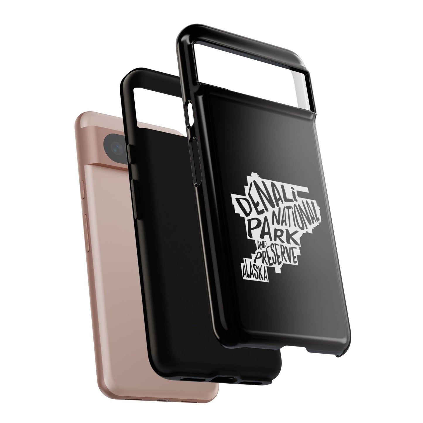 Denali National Park Phone Case - Map Design