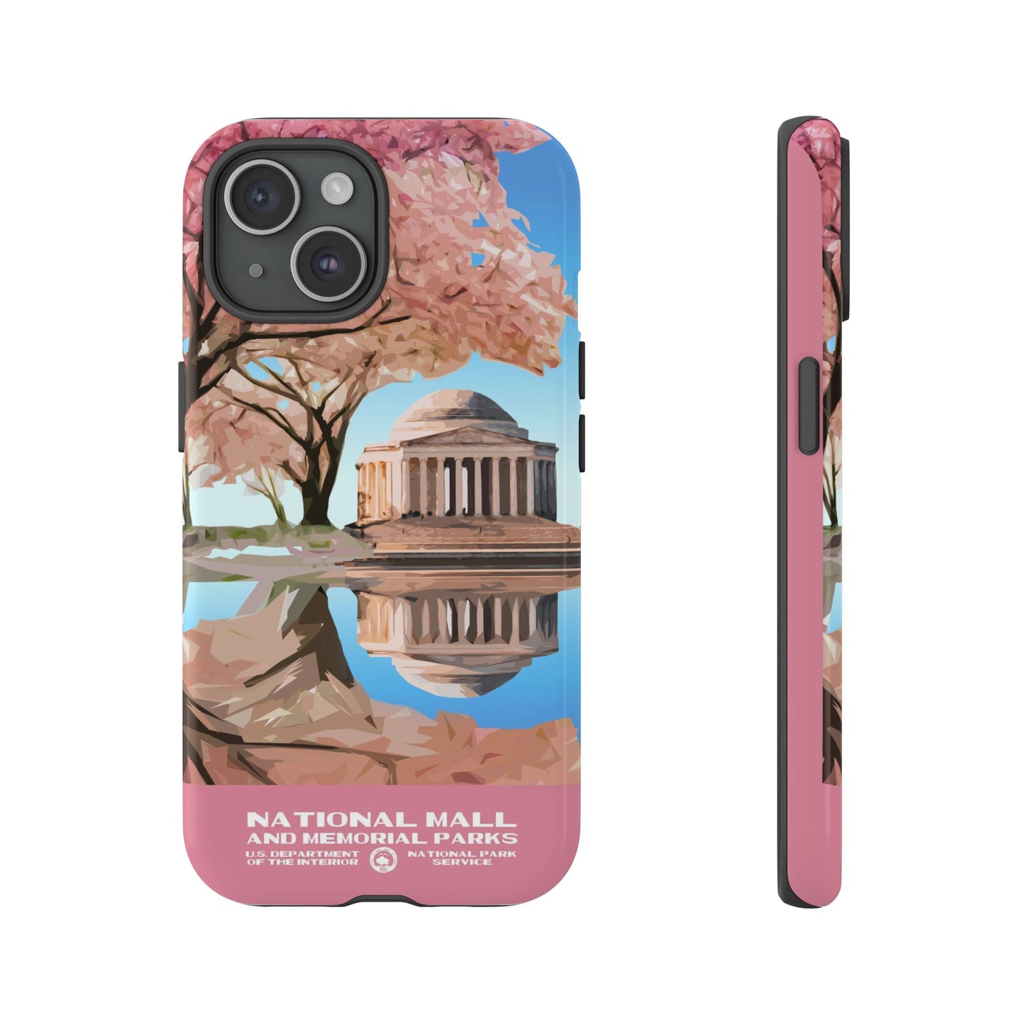 National Mall Washington DC WPA Phone Case