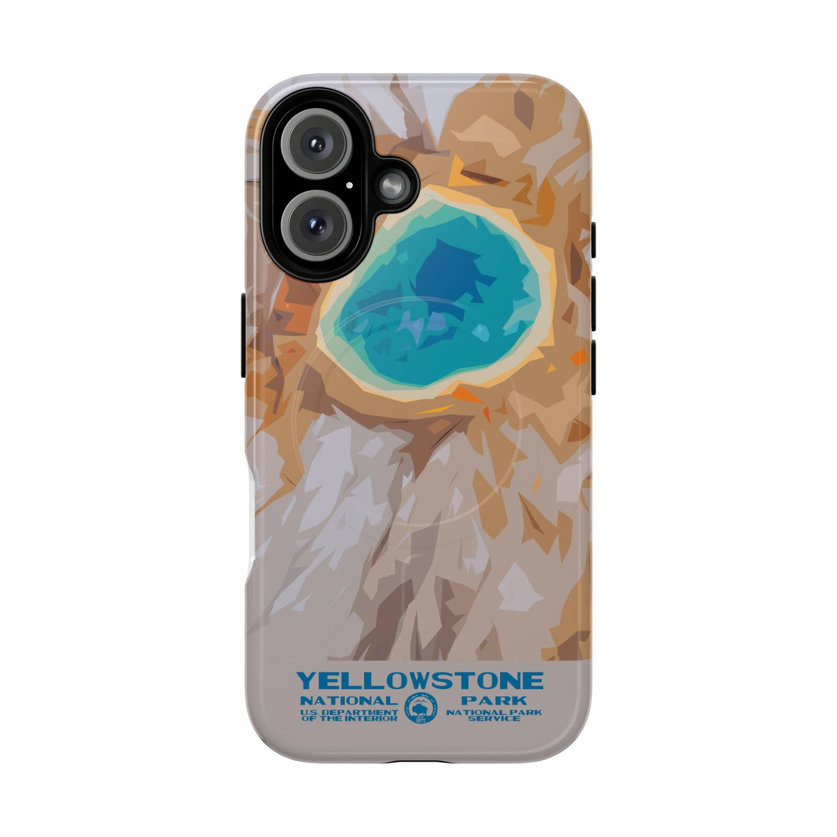 Yellowstone National Park iPhone Case with MagSafe - WPA Design