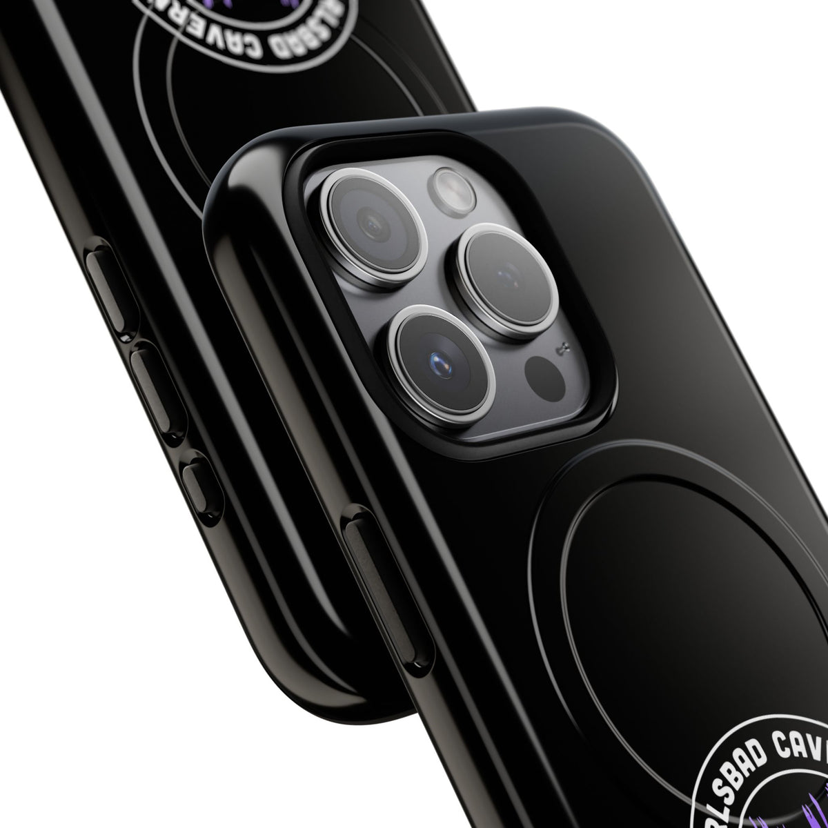 Carlsbad Caverns National Park iPhone Case with MagSafe - Round Emblem Design