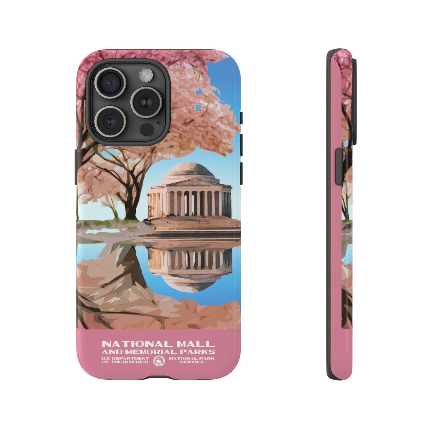 National Mall Washington DC WPA Phone Case