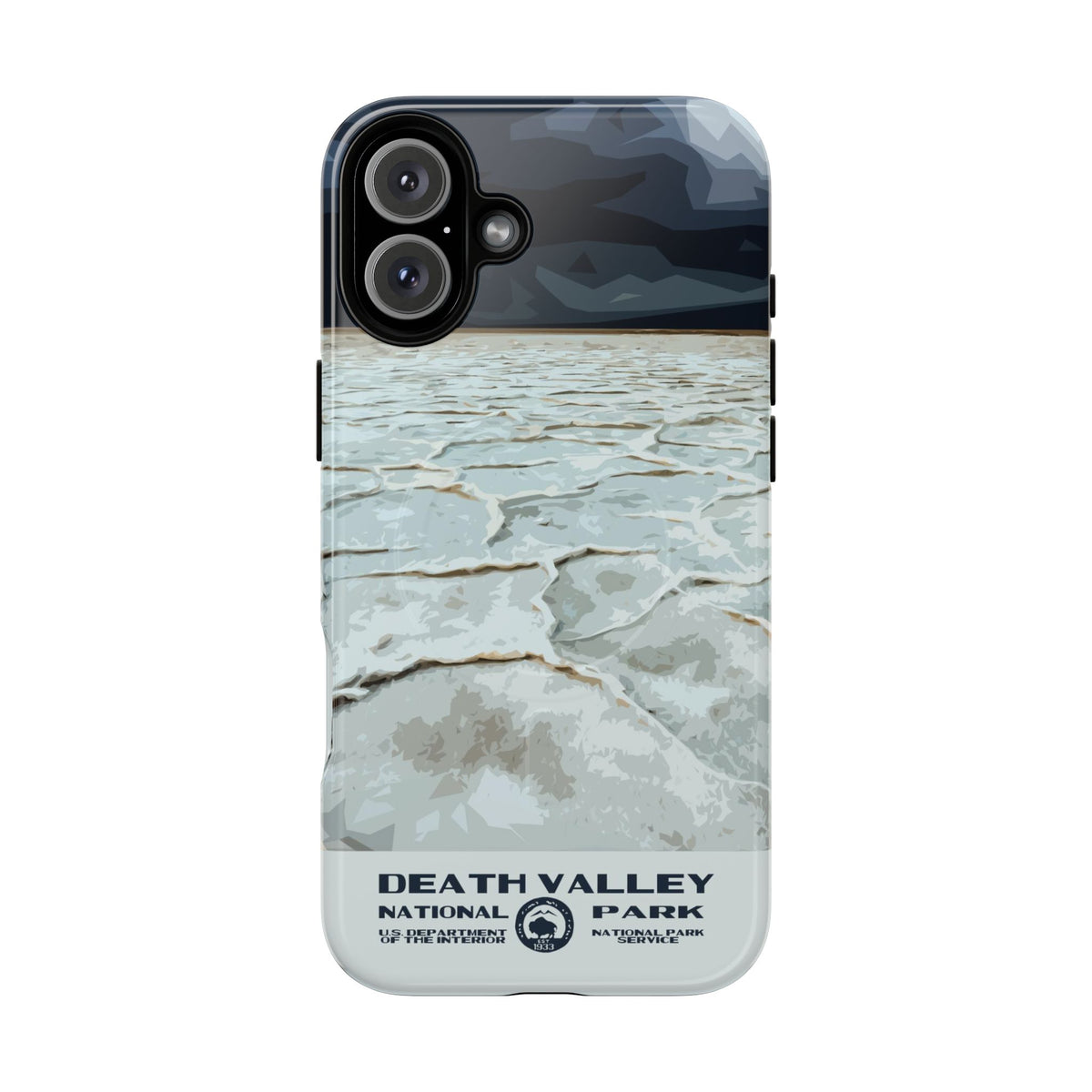 Death Valley National Park iPhone Case with MagSafe - Badwater Basin