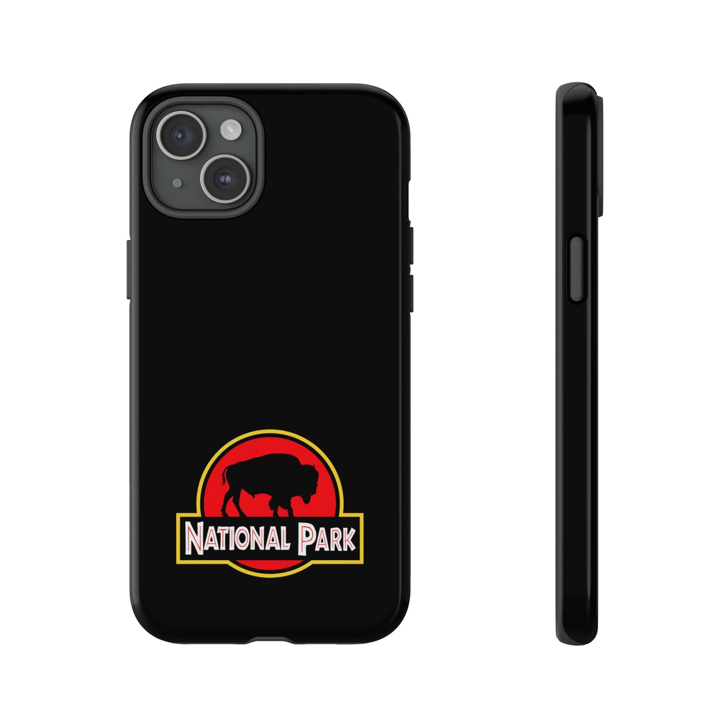 Bison National Park Phone Case - Parody Logo