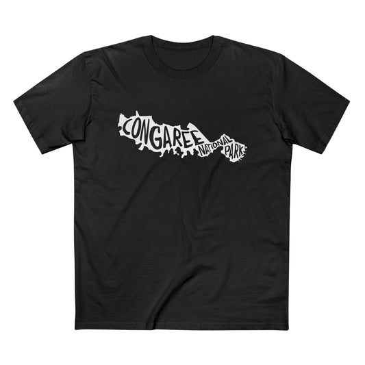 Congaree National Park T-Shirt - Map