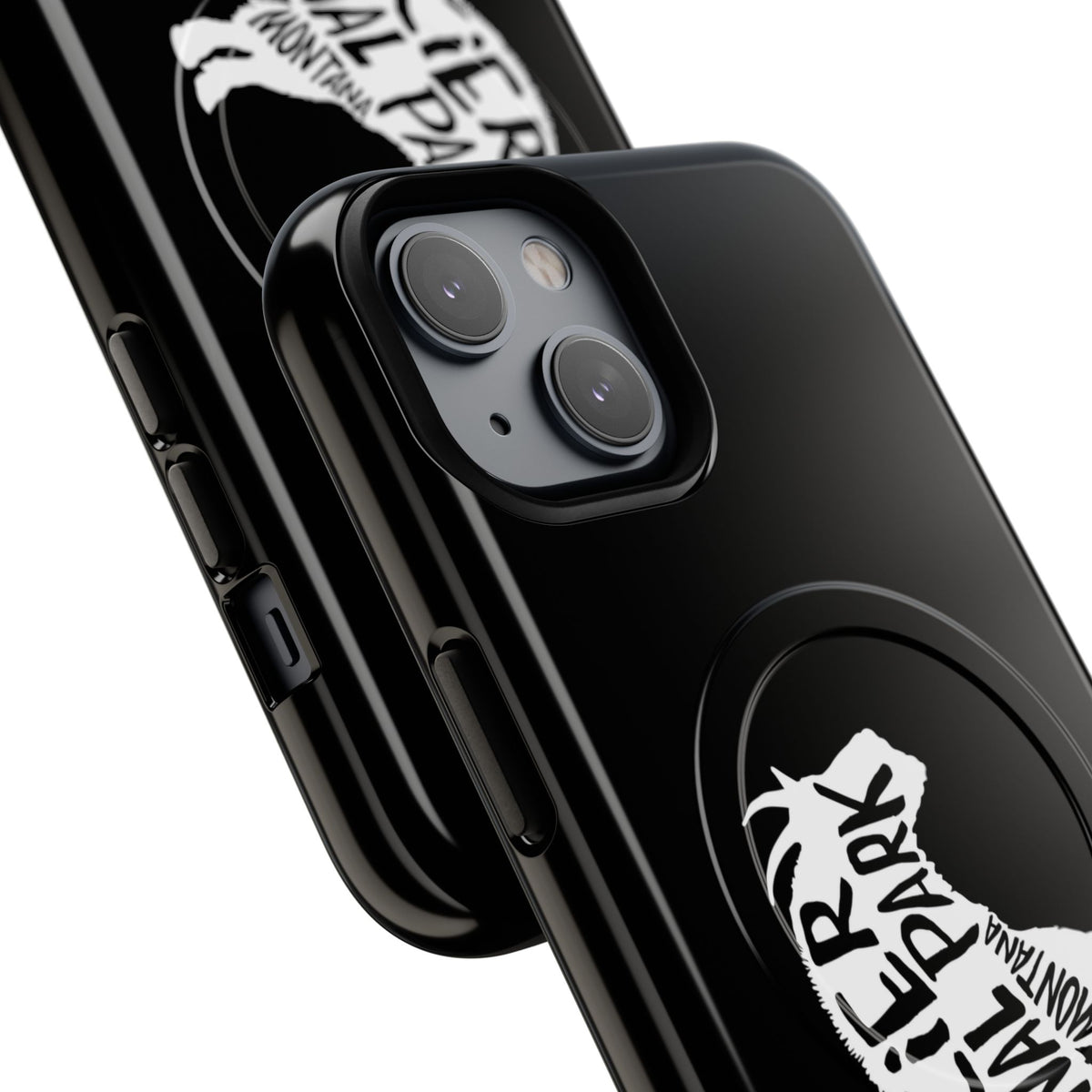 Glacier National Park iPhone Case with MagSafe - Mountain Goat Design