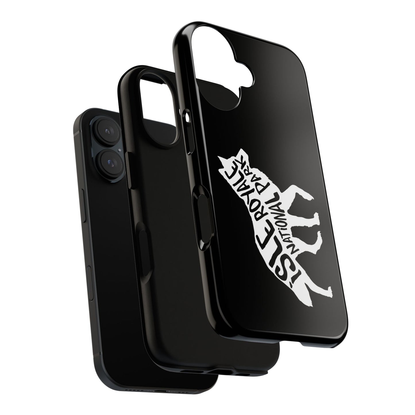 Isle Royale National Park Phone Case - Wolf Design