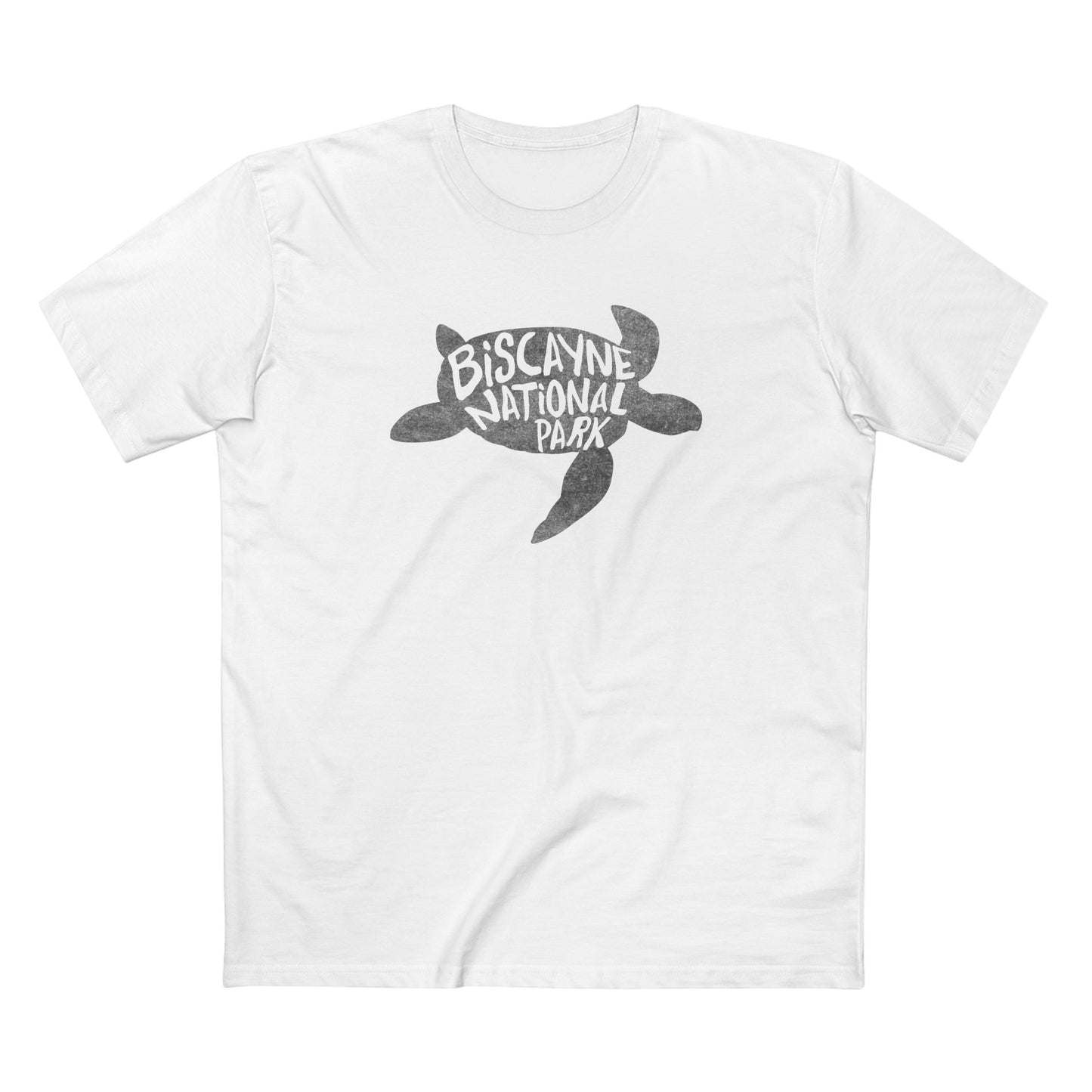 Biscayne National Park T-Shirt - Turtle in White