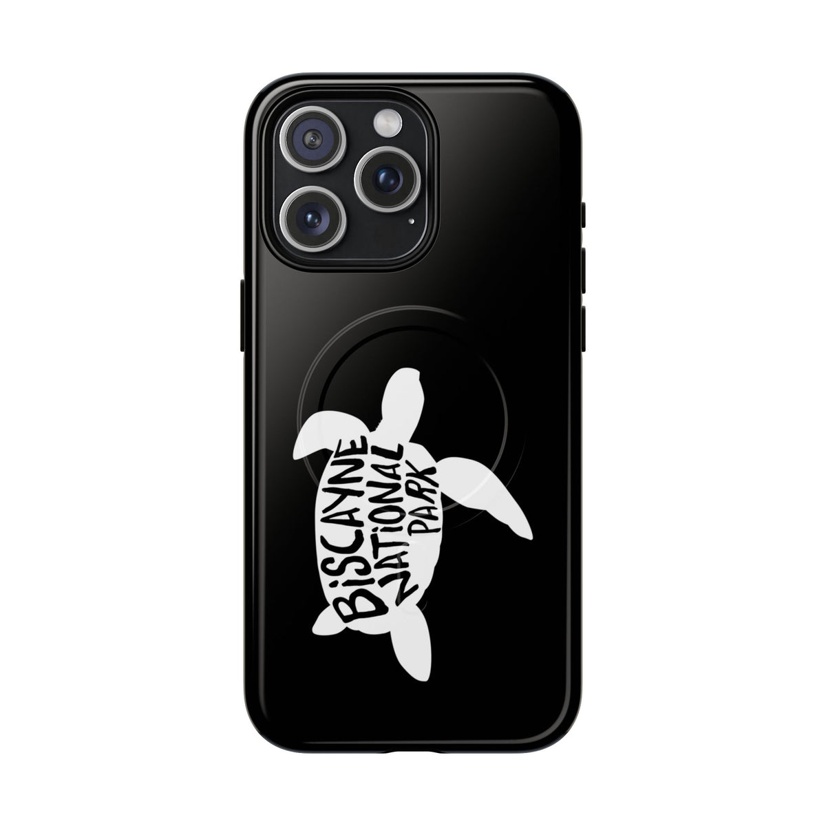 Biscayne National Park iPhone Case with MagSafe - Turtle Design