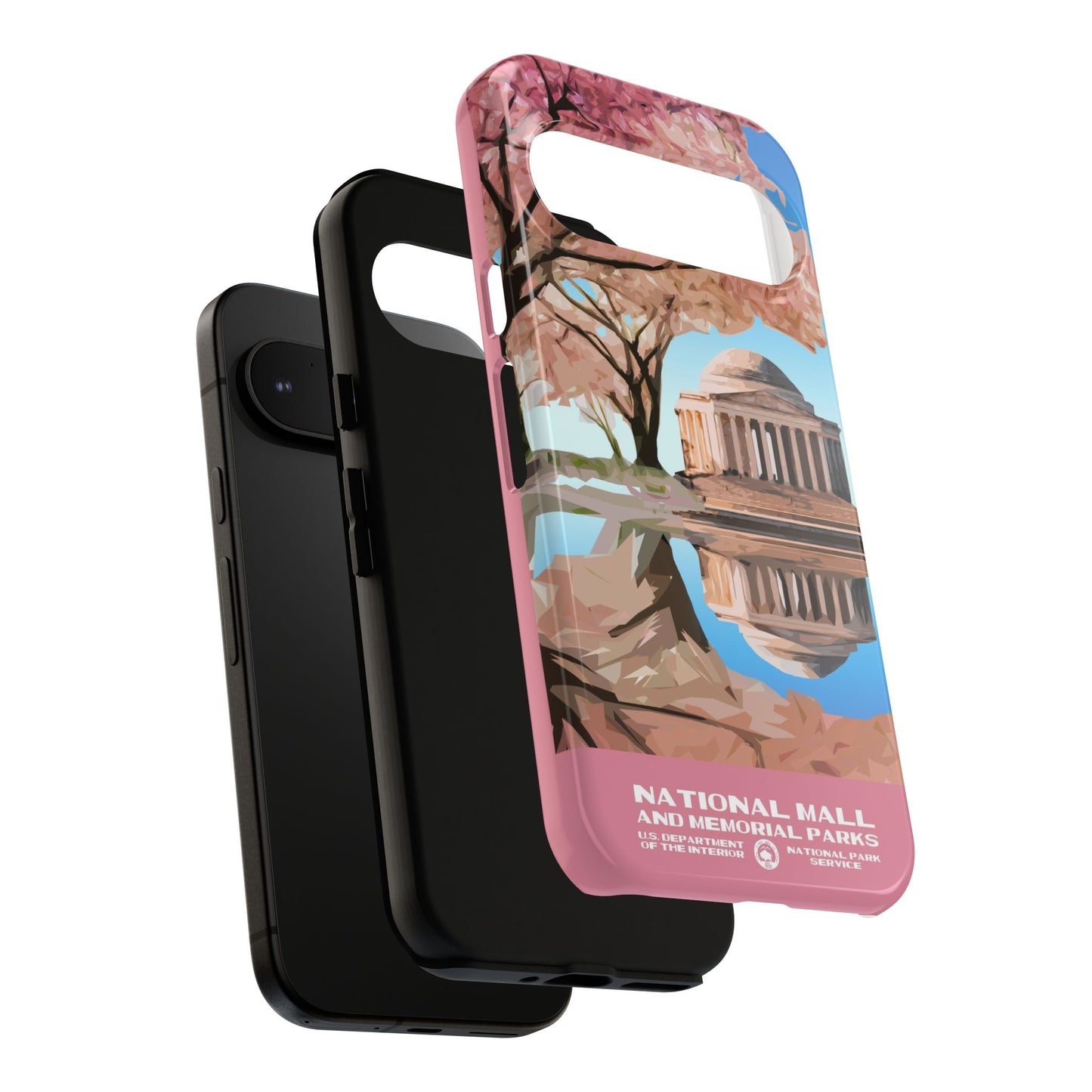 National Mall Washington DC WPA Phone Case