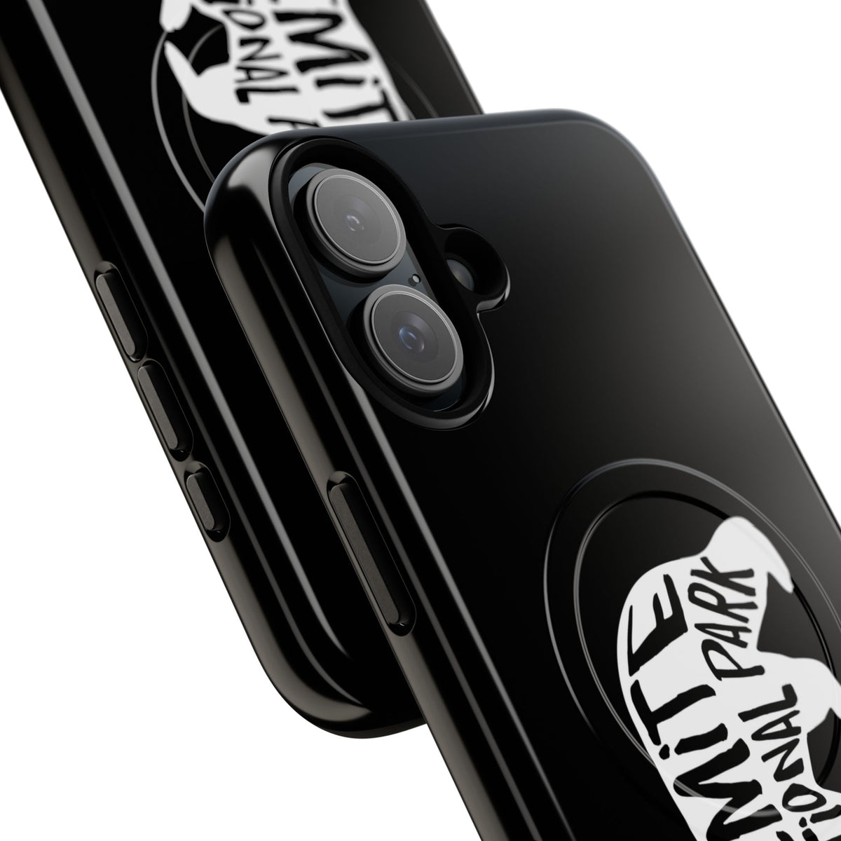 Yosemite National Park iPhone Case with MagSafe - Black Bear Design