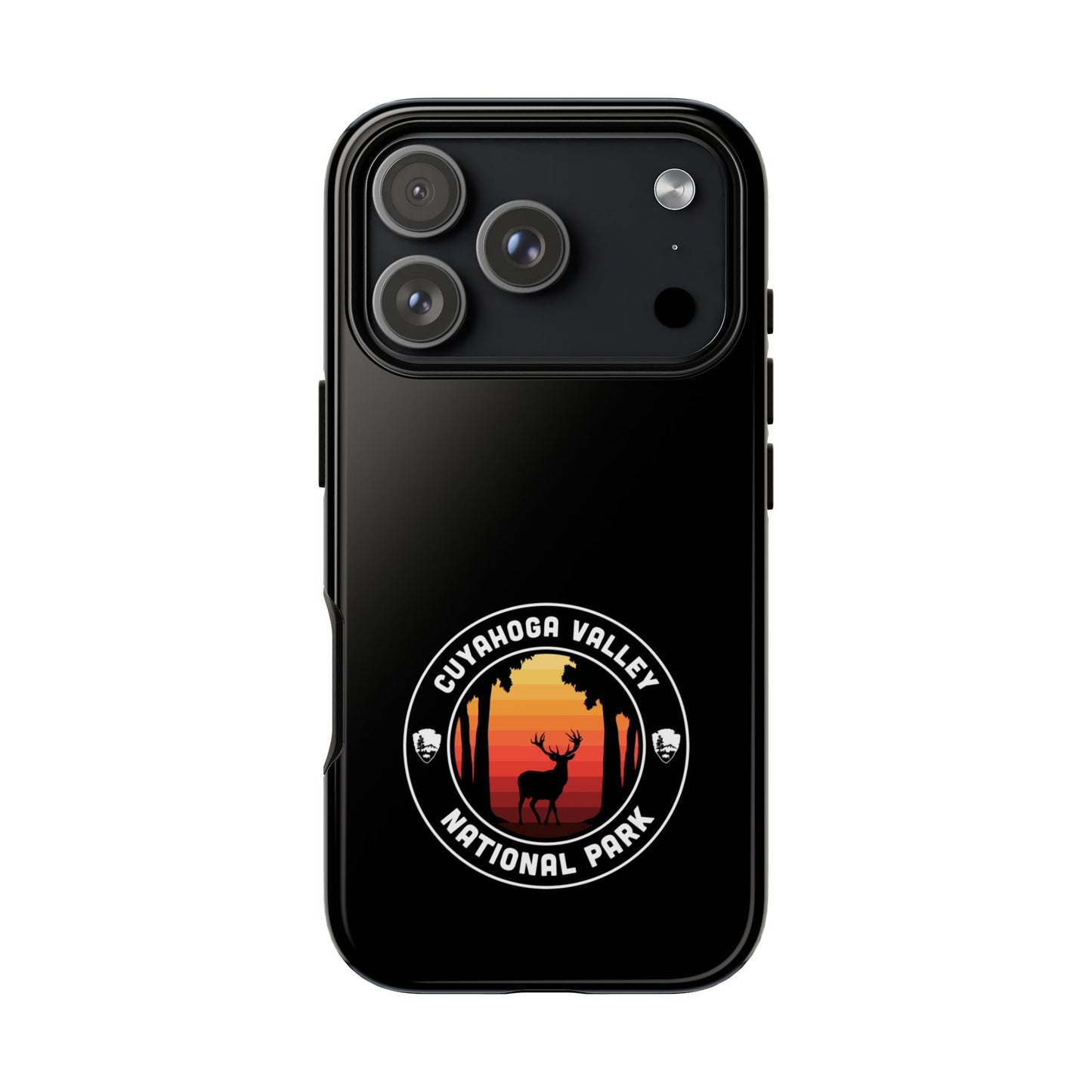 Cuyahoga Valley National Park Phone Case - Round Emblem Design