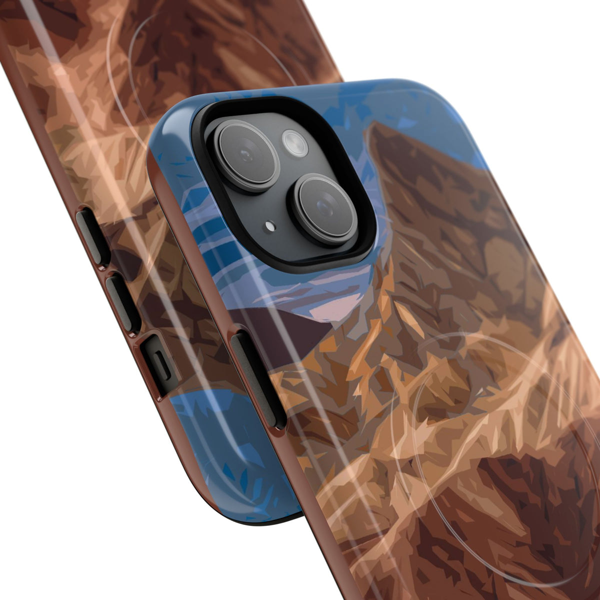 Death Valley National Park iPhone Case with MagSafe - Zabriskie Point