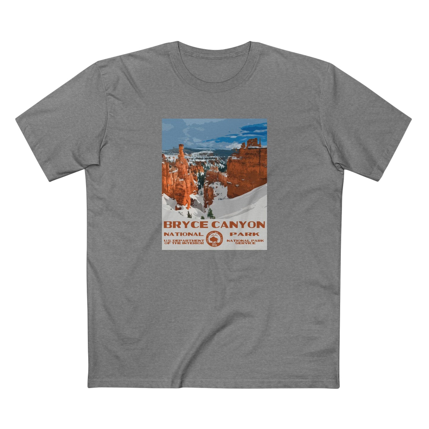 Bryce Canyon National Park T-Shirt in Athletic Heather