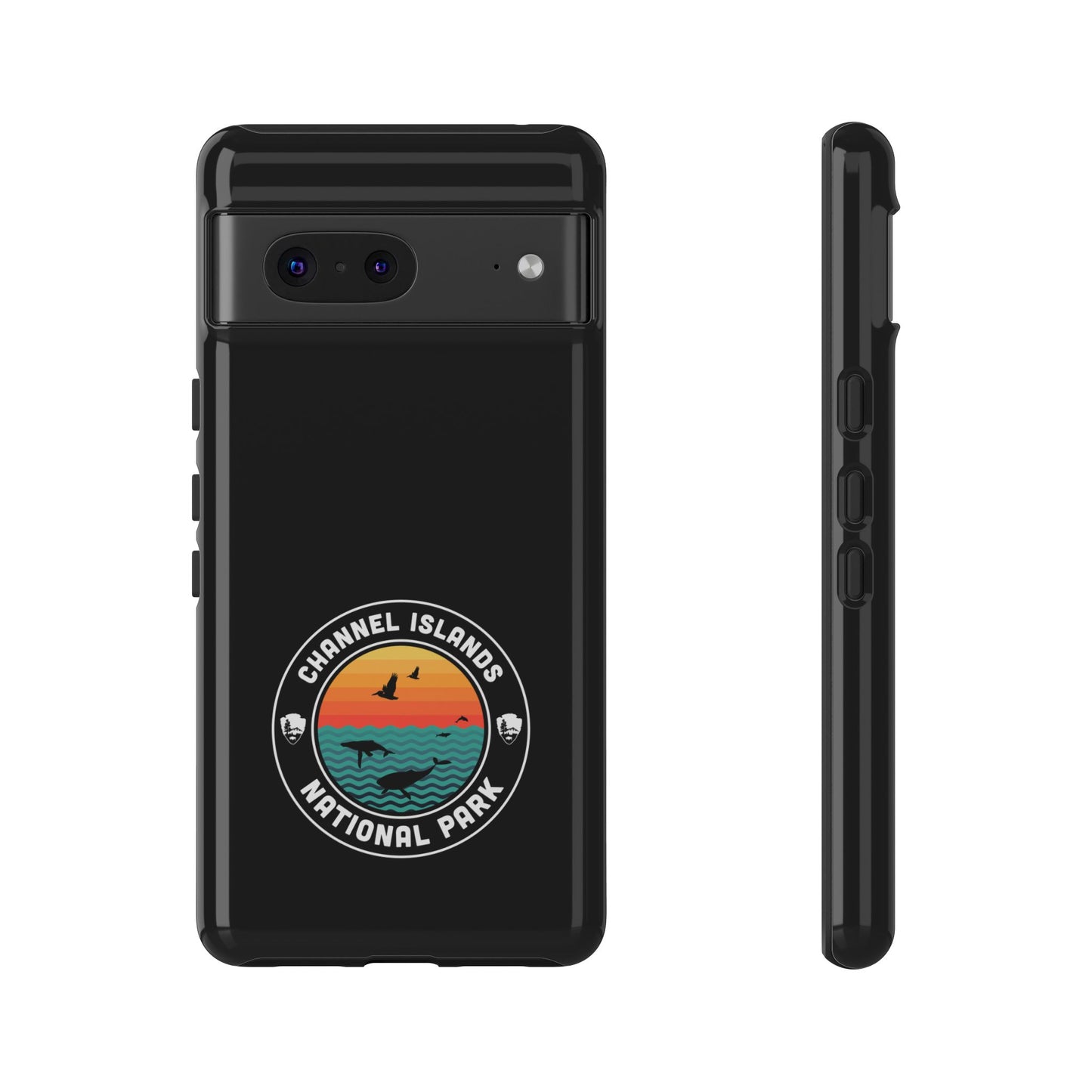 Channel Islands National Park Phone Case - Round Emblem Design