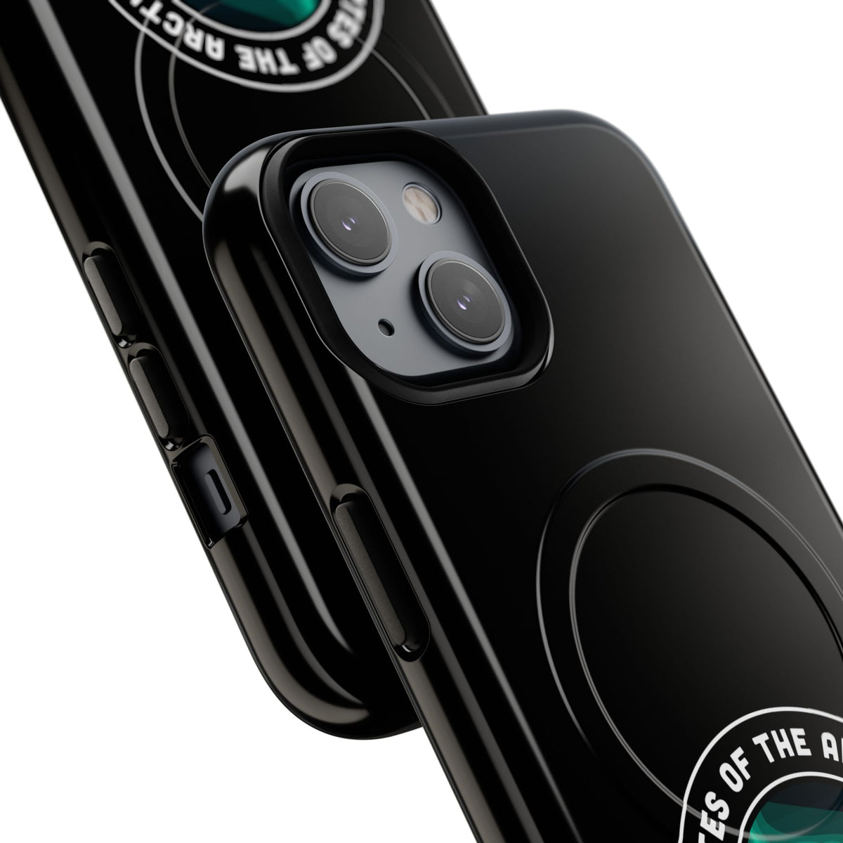 Gates of the Arctic National Park iPhone Case with MagSafe - Round Emblem Design