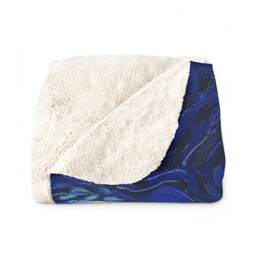 Canyonlands National Park Sherpa Blanket - The Starry Night