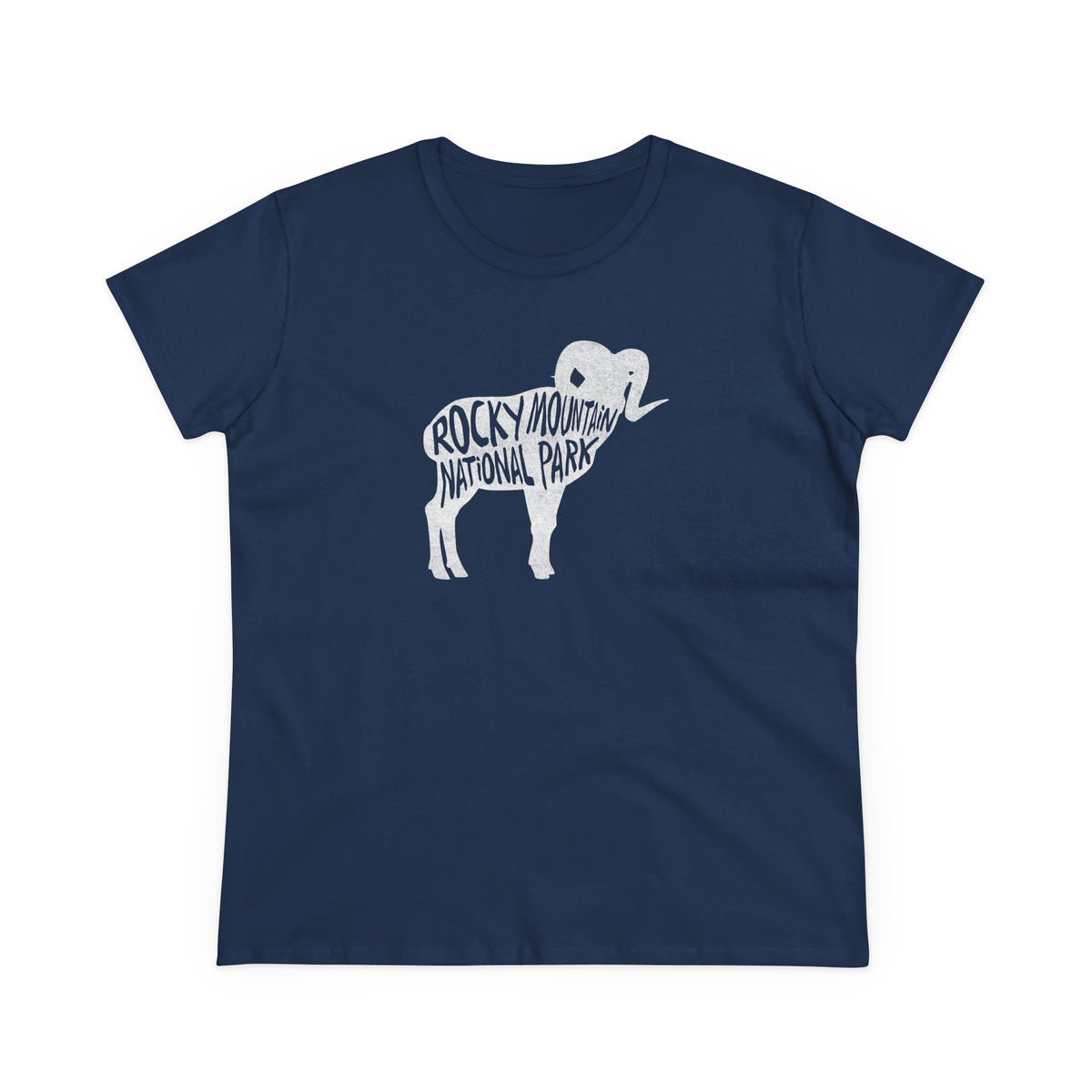 Rocky Mountain National Park Women's T-Shirt - Bighorn Sheep