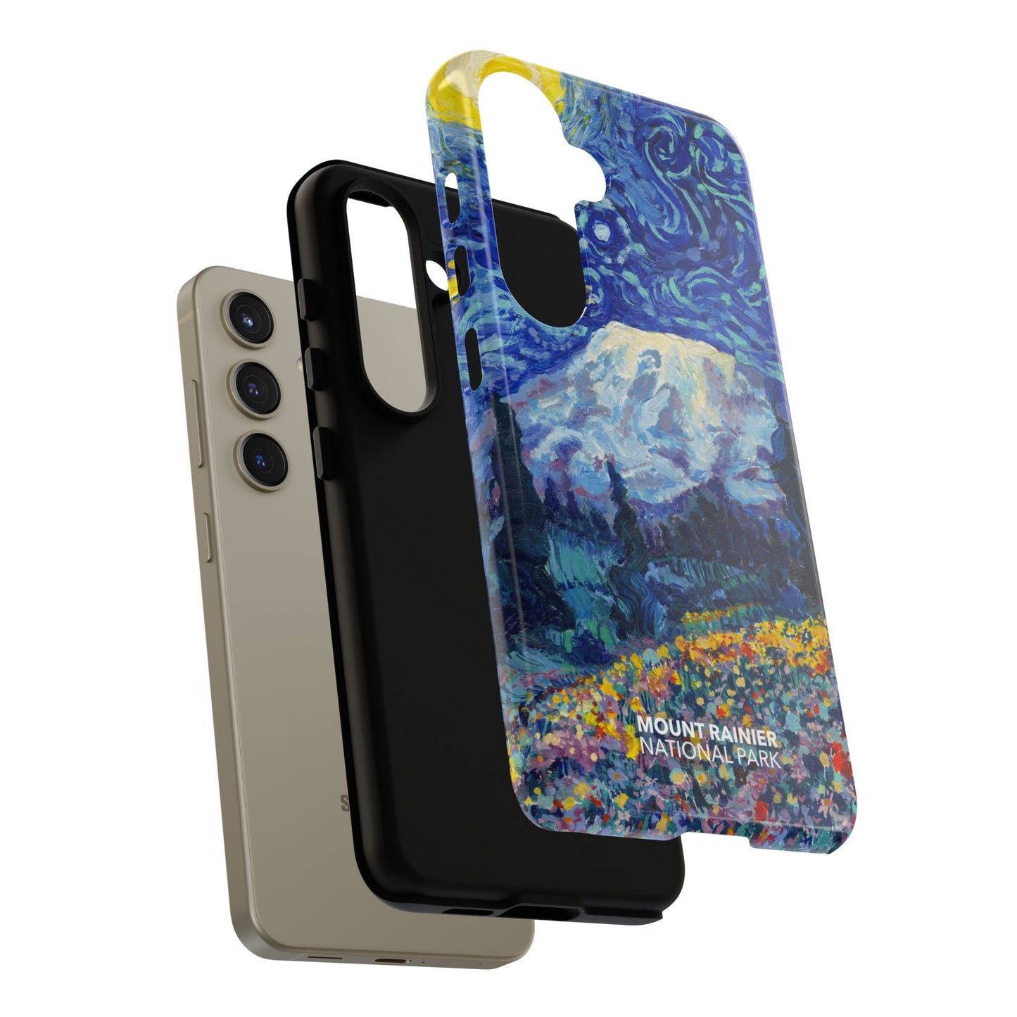 Mount Rainier National Park Phone Case - Starry Night